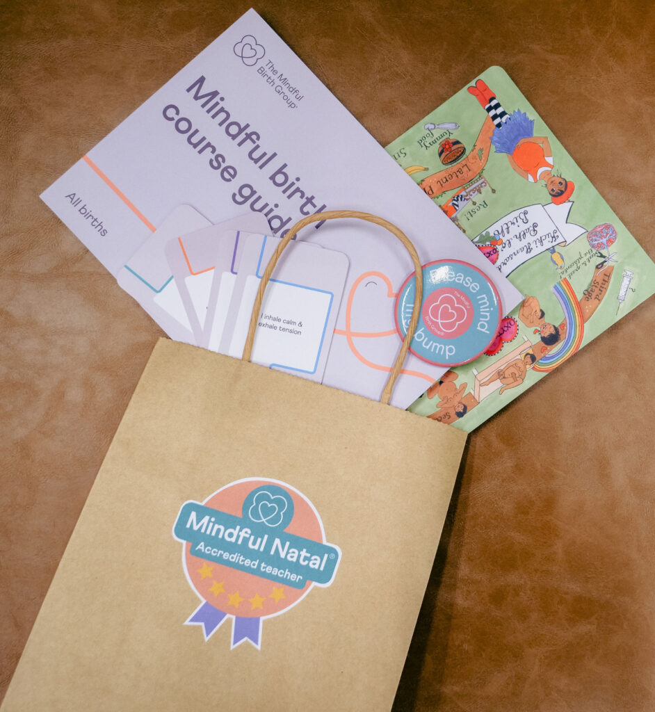 Mindful birth printed materials