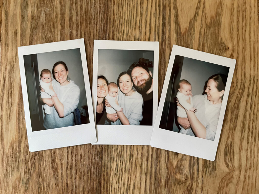 Birth clients Pippa Ed and baby Ava