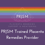 Prism placenta encapsulation training logo
